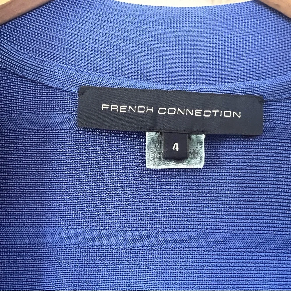 French connection blue bandage dress - Picture 5 of 7